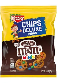 Keebler Chips Deluxe M&M mini cookies